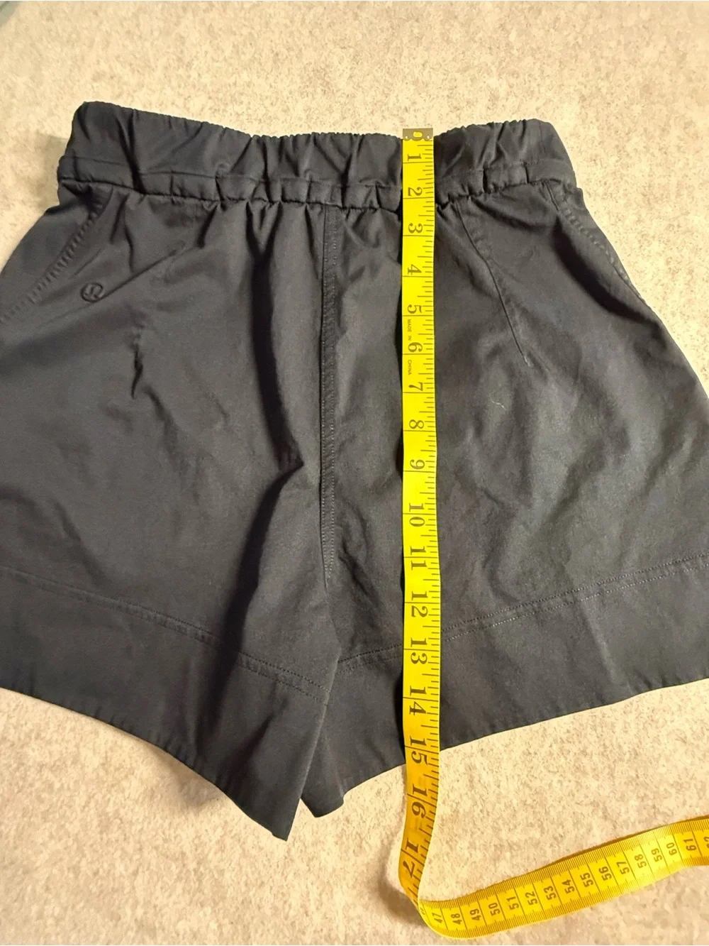 lululemon athletica black   Drawcord Performance Shorts